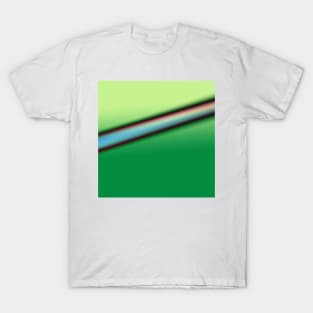 blue green grey texture abstract art T-Shirt